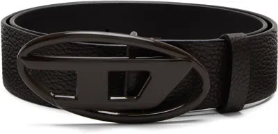 Diesel Brown B-1dr Belt In Black