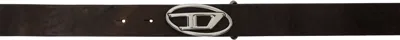 Diesel Brown B-1dr-layer Belt In T2184