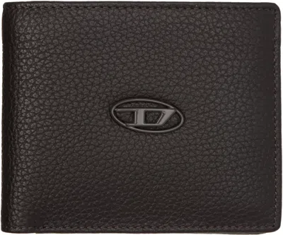 Diesel Brown Bi Fold Coin S Wallet