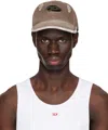 Diesel Brown C-ball-utlt Cap In 5it