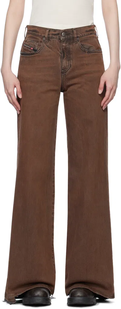 DIESEL BROWN FLARE 1978 D-AKEMI 09L24 JEANS