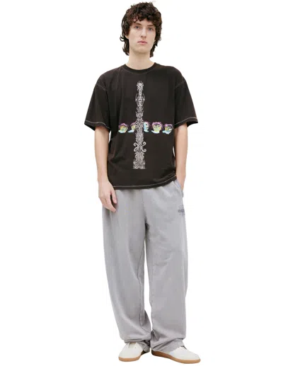 Diesel Brown Print T-shirt