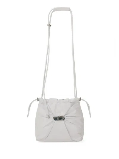 Diesel Bucket Bag Scrunch-d In White