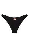 Diesel Bunchy-utlt Bikini Bottoms In Black