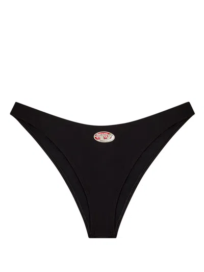 Diesel Bunchy-utlt Bikini Bottoms In Black
