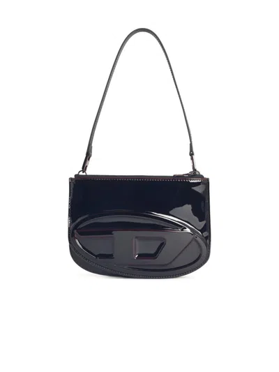 Diesel Burgundy 1dr Twin' Bag In Black