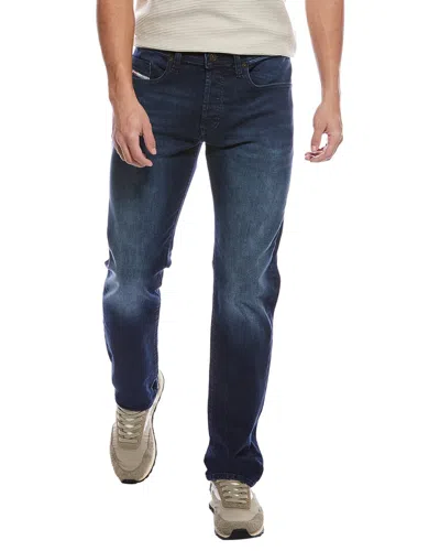 Diesel Buster-x Dark Wash Slim Straight Jean In Blue