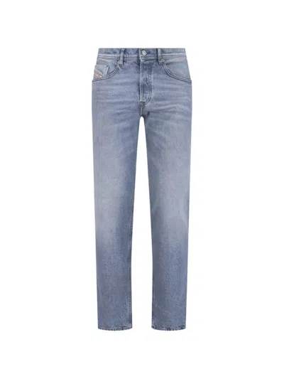 Diesel Button-fly Jeans In Blue