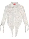 Diesel C-alix Shirt In Rosa
