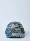 Diesel C-assidy Baseball Cap In Denim
