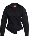 Diesel C-delphi Blouse In Black