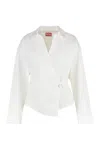 Diesel C-delphi Shirt And Blouse In White
