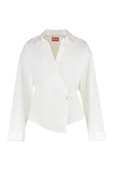 DIESEL DIESEL C-DELPHI COTTON SHIRT