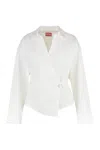 Diesel C-delphi Shirt And Blouse In White