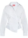 Diesel C-delphi Shirt In White