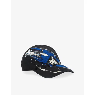Diesel Womens 9xx C-eiffel Cotton-twill Baseball Cap