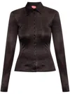Diesel C-elaia Shirt In Black