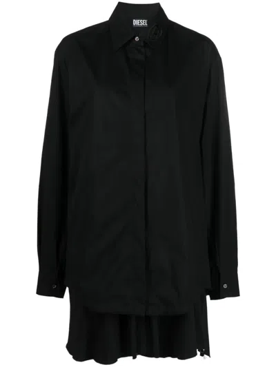 Diesel C-entela Shirt In Black