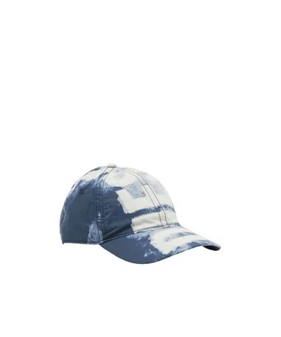 Diesel C-ewan Logo-print Baseball Cap In Blue