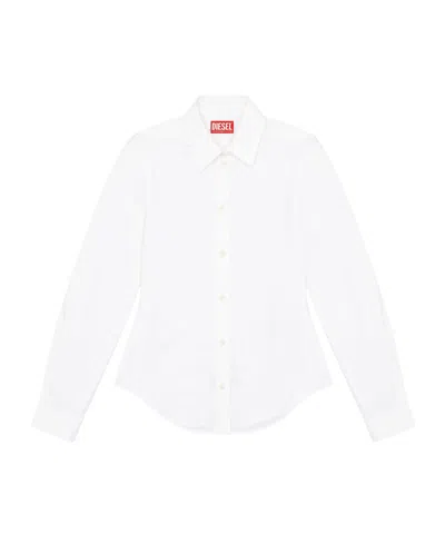 Diesel C-gisel-p1 Shirt In White