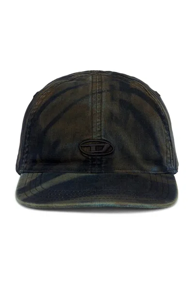 Diesel C-hupa Cap In Brown