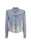 Diesel Denim Shirts In Light Blue