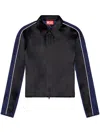 Diesel C-lory Zip-up Jacket In Black