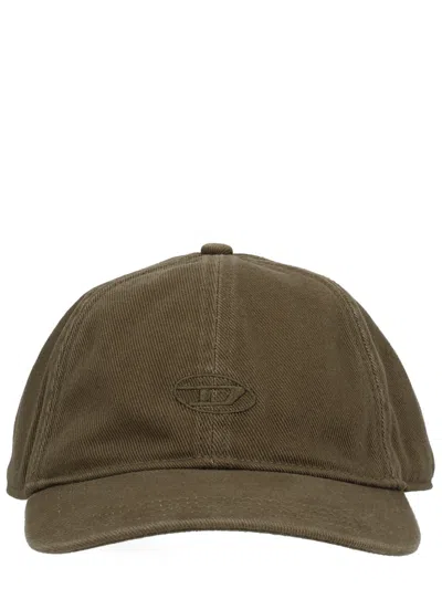 Diesel Berretto Da Baseball Crun Wash In Multicolor