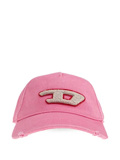 Diesel C-spon-d Cap In Pink