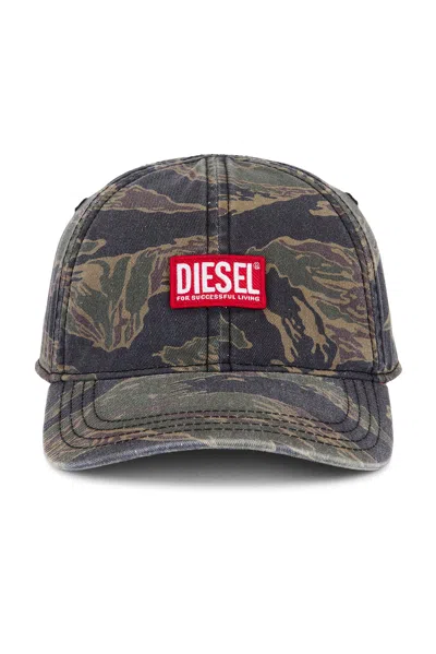 Diesel C-vado Cap In Green