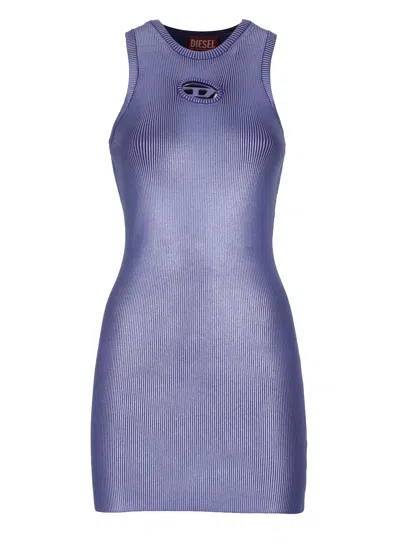 Diesel Caddix Dress In Purple