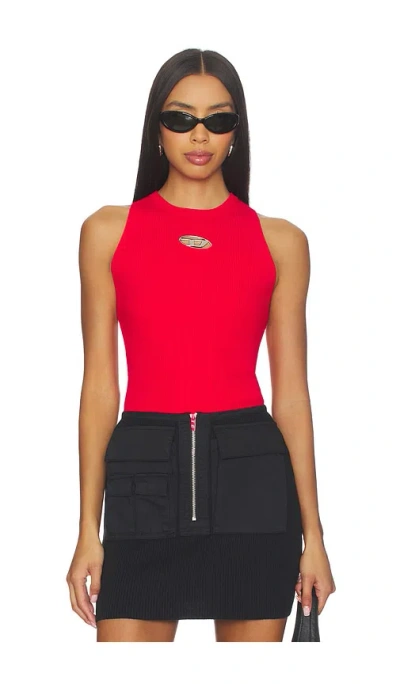 Diesel Caddix Top In Red
