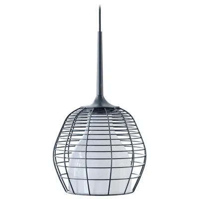 Pre-owned Diesel Cage Small Cluster Suspension In Black With White Diffuser By  Living