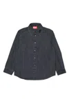 Diesel Csimply-over Buttoned-up Shirt In Black