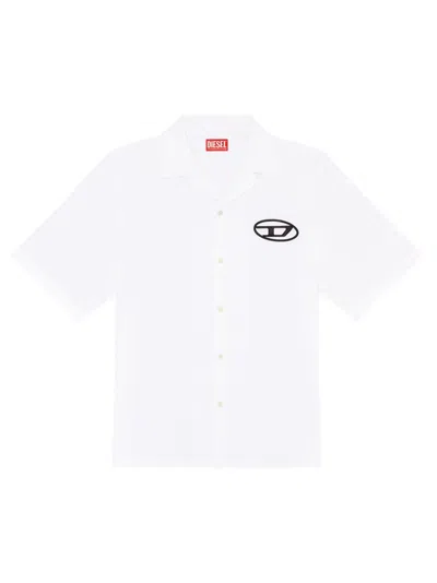 Diesel Camicia S-simply-d In White