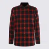 Diesel S-simply-check-hgbt Shirt And Blouse Black In Multi