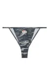 Diesel Camille-utlt Bikini Bottoms In Grey