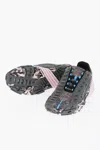 Diesel Camo Prototype Low Sneakers With Rubber Application In Multi
