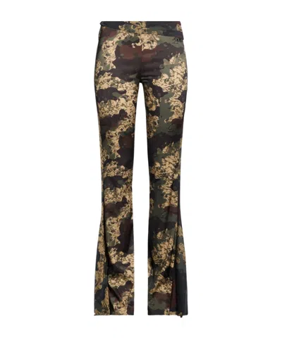 Diesel Camouflage Flared Trousers In Multi