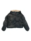 Diesel Camouflage-pattern Padded Jacket In Blue