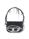 Diesel Canvas Bag In Black