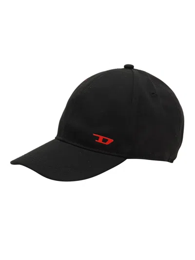 Diesel Kids' Caps In Black