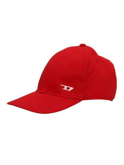 Diesel Kids' Caps In Red