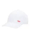 Diesel Caps In White