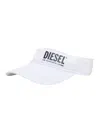 Diesel Caps In White
