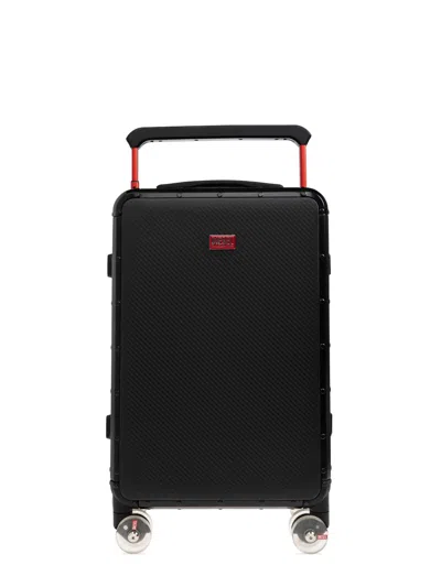 Diesel Carbon-fibre Suitcase In Black