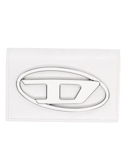 Diesel Multicolour Pmu Wallet In White