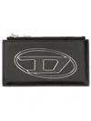 Diesel Card Holder 1dr Iii In Black