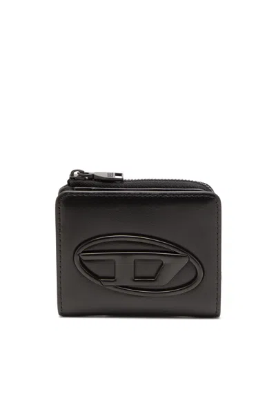DIESEL CARD HOLDER IN SMOOTH LEATHER