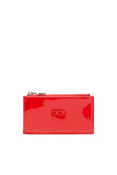 DIESEL CARD HOLDER WITH GLOSSY FINISH